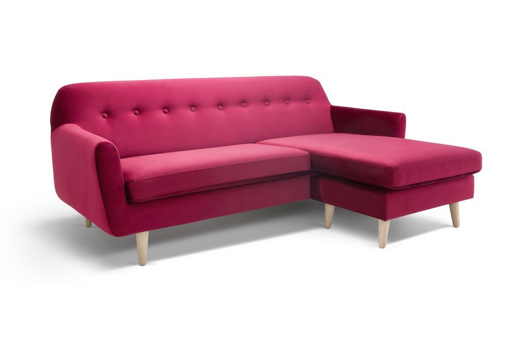 Sofa mit Recamiere rechts